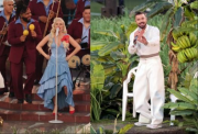 Lady Gaga y Ricky Martin aparecen por sorpresa en el descanso de Bad Bunny
