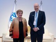 Sturzenegger se reunió con Georgieva, directora del FMI: Los avances en desregulación de Milei son ejemplo para otros países