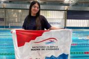 Amira Deroy dijo presente en el Campus Nacional de Natación Paralímpica