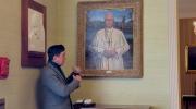 Artista boliviano fue comisionado para pintar un retrato del Papa León XIV