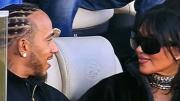 Kim Kardashian y Lewis Hamilton confirmaron su romance en el Super Bowl: la foto que recorre el mundo