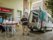 Empezó el traslado de Bastián para que siga con su recuperación en un hospital privado de La Matanza
