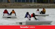 Botes a pedal y recreación en la Laguna Ortiz