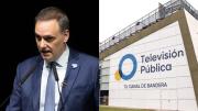 Adorni aseguró que podrían cerrar la TV Pública