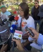 Luciana Campero cuestiona a Johnny Torres y exige licencia del alcalde tras debate 
