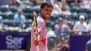 Hugo Dellien le ganó al bosnio Damir Dzumhur en el inicio del Argentina Open