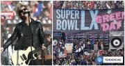 Sin censura y sin cortes: revisa el show completo de Green Day en el Super Bowl 2026