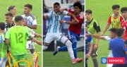 Chile venció a Argentina en Córdoba en Torneo Sub 17: trasandinos se picaron y duelo terminó en gresca