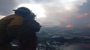 Bomberos extinguen incendio en reconocida comercializadora en Guatire