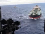 Estados Unidos interceptó en el Océano Índico a un buque petrolero que venía persiguiendo desde el Caribe