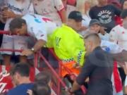 Qué pasará con el hincha de Huracán que le tiró una trompada a un jugador de San Lorenzo: la dura sanción que recibiría