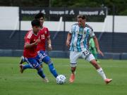 El picante final de Argentina vs Chile en un torneo amistoso Sub 17: el equipo de Diego Placente debutó con derrota en Córdoba