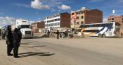 Levantan bloqueo en la carretera La Paz–Oruro tras varias horas de protesta contra el trameaje