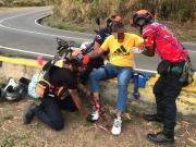 Cuatro heridos dejaron tres accidentes en Girardot y MBI