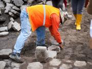 Mejoramiento de calle en Quillán La Playa