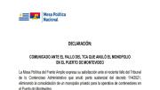 Comunicado del Frente Amplio ante el fallo del TCA que anula el monopolio en el Puerto de Montevideo