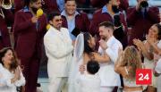 ¿Cuándo se conocieron?: entregan detalles de la historia de amor de la pareja que se casó durante show de Bad Bunny