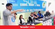 Amplia participación en una asamblea abierta de trabajadores en la sede del SOEM