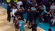 Noche de peleas en la NBA: dos partidos terminaron a las piñas y hubo varios expulsados; mirá los videos