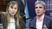 Luis Caputo convocó a llevar los ahorros al banco y Juliana Di Tullio lo cruzó