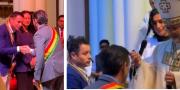 Paz y Lara coinciden en la misa por la gesta libertaria de Oruro, se dan la mano en el altar y reciben un llamado a trabajar unidos por el país