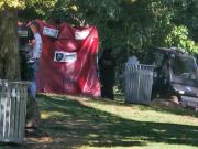 Un paseador de perros encontró a un hombre muerto en un parque de Saavedra: tenía una puñalada en el pecho