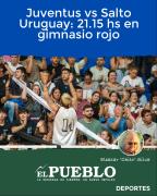 Juventus vs Salto Uruguay: 21.15 hs en gimnasio rojo ‣ Eleazar José Silva