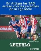 En Artigas las SAD arrasó con las juveniles de la liga local ‣ Marcelo Galarza