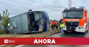 Un muerto y dos lesionados deja volcamiento de micro en Talcahuano