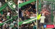 Pelea entre hinchas de Deportivo Cali casi termina en tragedia en medio de partido ante Millonarios