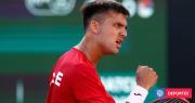 Tomás Barrios aprovechó retiro de Seyboth-Wild y avanzó a octavos de final del ATP de Buenos Aires