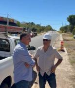 Intendente Carlos Albisu /Recorrió distintos barrios y zonas de la ciudad