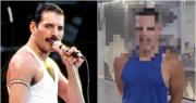 ¡Es igual! Fue a la Terminal de Ómnibus de San Juan y filmó a un hombre muy parecido a Freddie Mercury