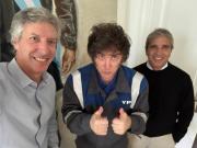 Milei almorzó en Olivos con Toto Caputo y Bausili: Habrá novedades