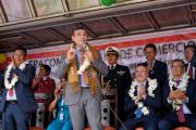 Paz presenta el corredor Oruro
