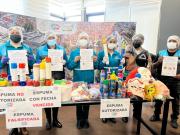 Alcaldía de La Paz autoriza comercialización de siete marcas de espuma por Carnaval