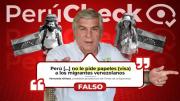 Los venezolanos sí necesitan visa para ingresar al Perú, contrario a lo que afirmó el candidato presidencial Fernando Olivera