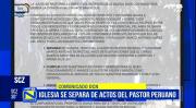 Iglesia Dios con Nosotros suspende temporalmente a su pastor general