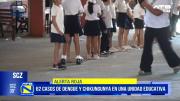 Reportan 62 casos de dengue y chikungunya en unidad educativa de Santa Cruz