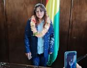 Tras votación en el Concejo, Josefina Cruz es la nueva alcaldesa de Potosí