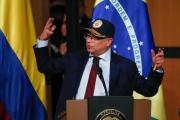 Presidente de Colombia Gustavo Petro complot policial en su contra