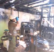 Linares: LABOCAR Maule realizó pericias por incendio estructural.