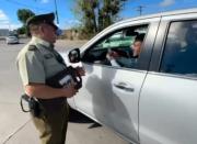 Parral: Carabineros realiza campaña “no más chat” en la conducción.