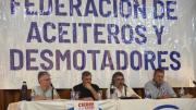 El sindicato de aceiteros confirmó paro y movilización contra la reforma laboral