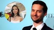 Tobey Maguire fue captado con una modelo 30 años menor que él y lo comparan con Leonardo DiCaprio