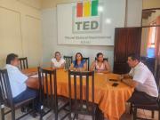 TED Beni coordina con Seduca uso de unidades educativas como recintos electorales