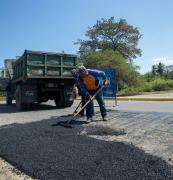 Realizadas labores de asfaltado en Guacara