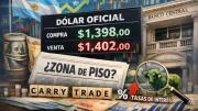 El dólar está cerca de perforar los $1400: qué impulsa la baja y a cuánto puede llegar