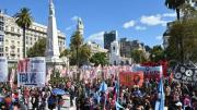 Poca protesta contra la reforma laboral, qué sindicatos concentran frente al Congreso