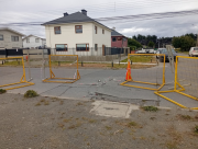 Anuncian reposición de pavimento afectado que afecta red secundaria de aguas lluvias